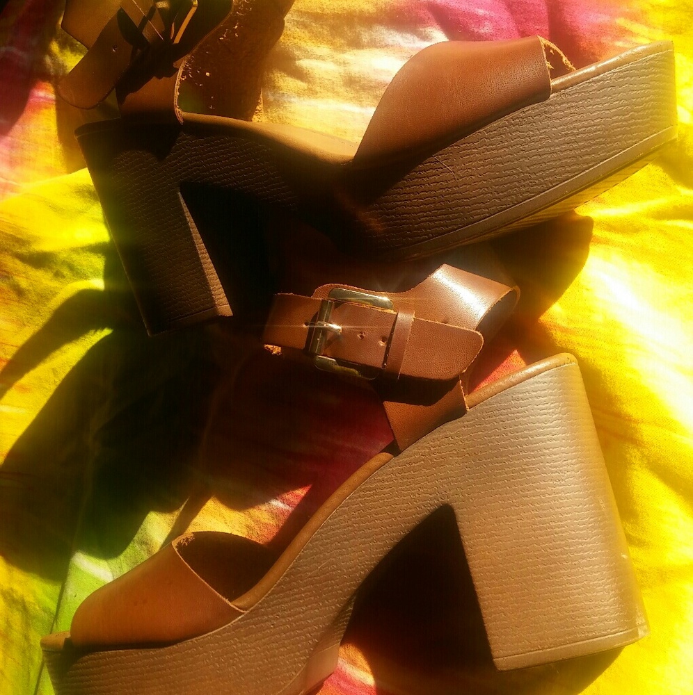 Forever 21 Chunky heels